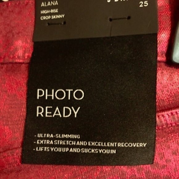 J BRAND ALANA RED CHEETAH LEATHER - NWT - HOT!! - Picture 6 of 10